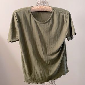 Olive Green T-Shirt from Ardene
